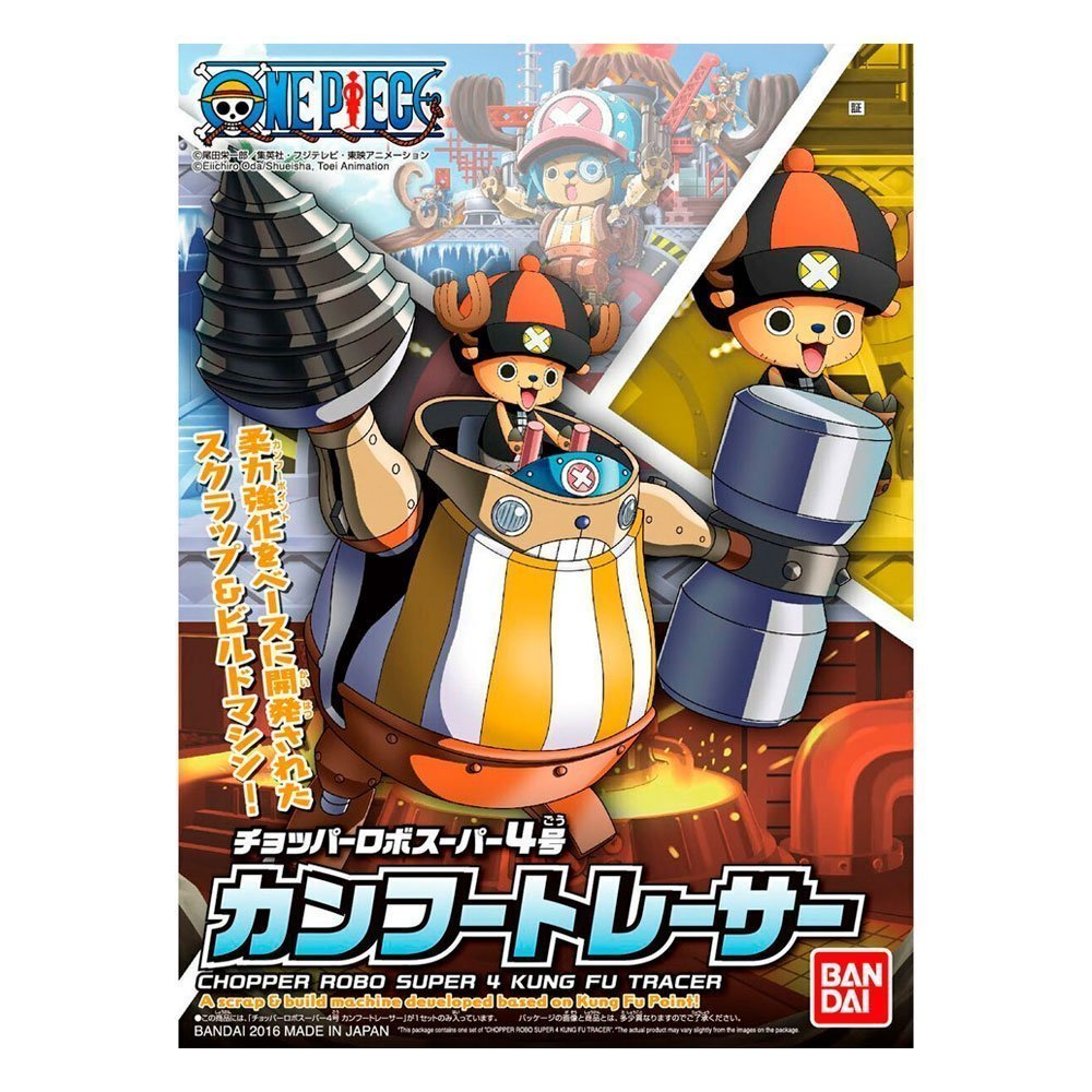 ONE PIECE CHOPPER ROBO SUPER NO.4 KUNG FU TRACER ONE PIECE CHOPPER ROBO SUPER NO.4 KUNG FU TRACER